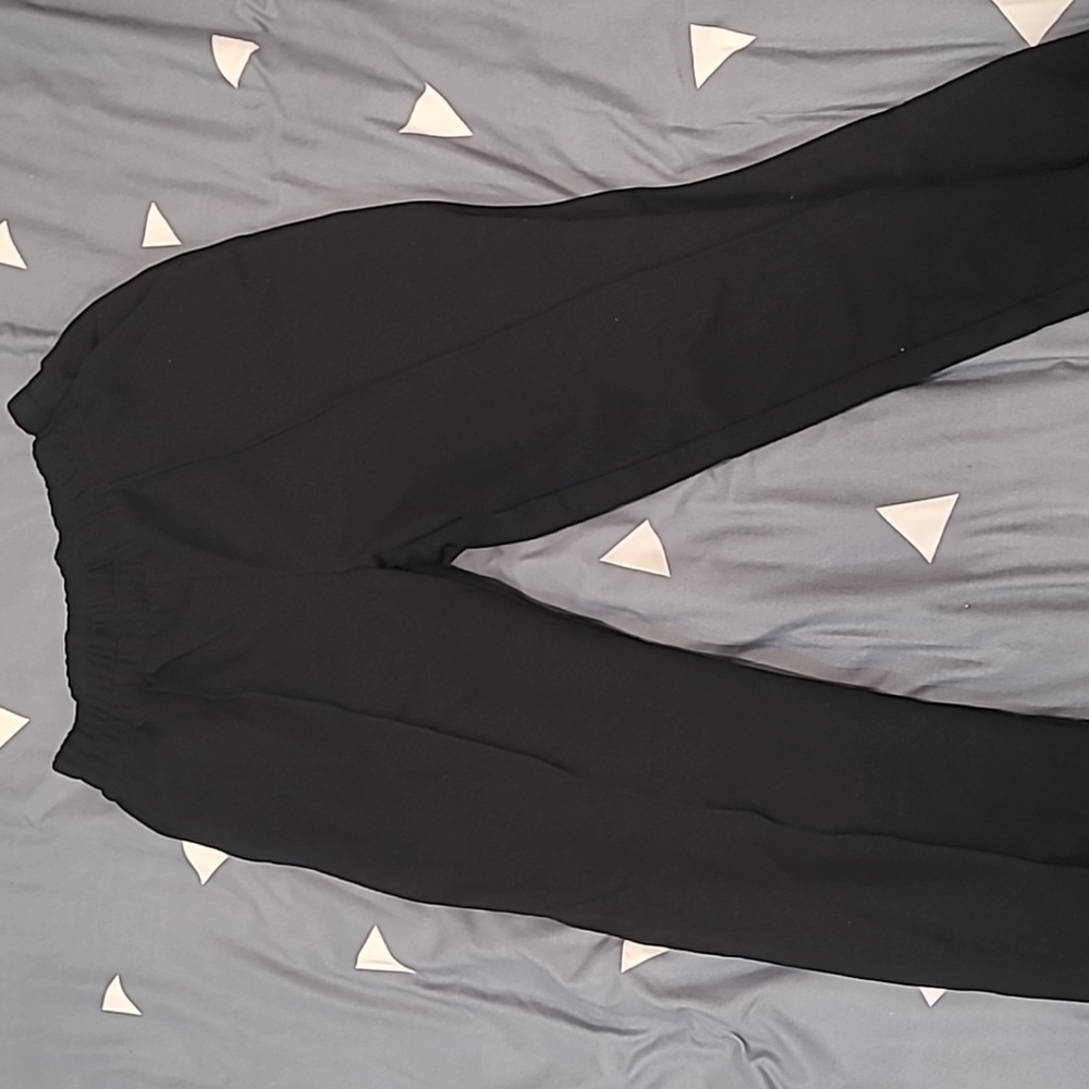 Black new day trousers